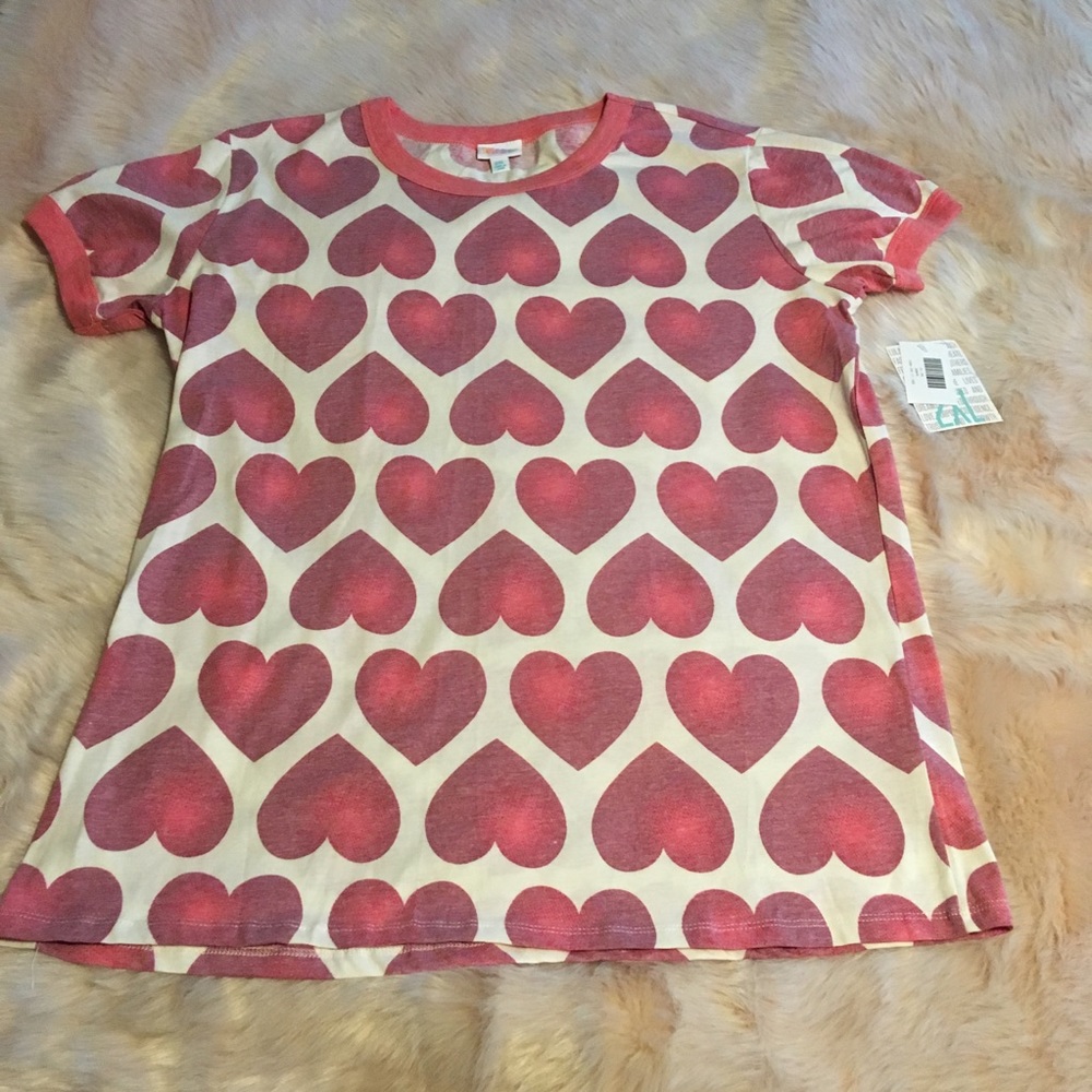 NWT~ LuLaroe Beautiful Hearts ♥️ Liv 2X